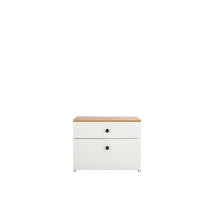 Furnilux - Sharons choice- Nachtlast-Wit Wit, Beige