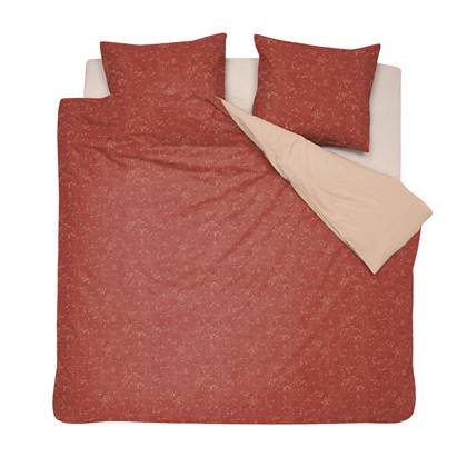 Damai dekbedovertrek Swift - Biologisch Katoen - 240x200|220 cm - Rood