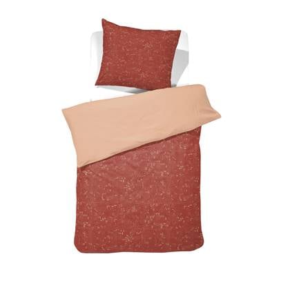 Damai dekbedovertrek Swift - Biologisch Katoen - 140x200|220 cm - Rood