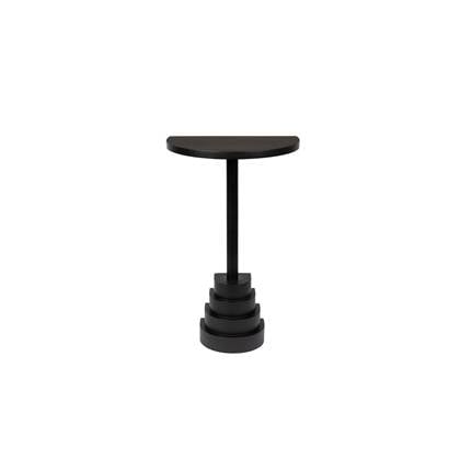 Dutchbone Lina Wand Bijzettafel Zwart