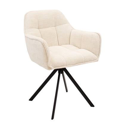 Kick draaistoel Luc - Crème Beige