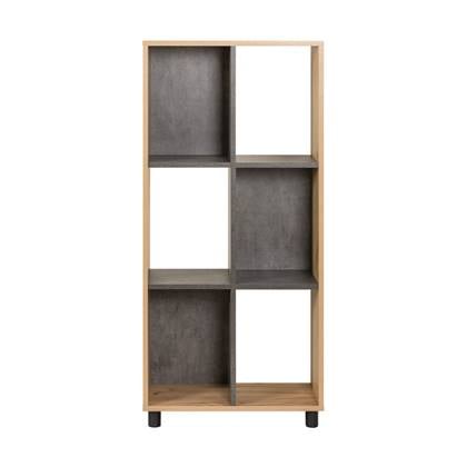 Furnilux - Sharons choice-Boekenkast-Vakkenkast Bruin, Grijs