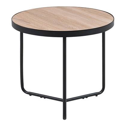 Beliani - MELODY - Bijzettafel - Klein - Lichte houtkleur - MDF Bruin
