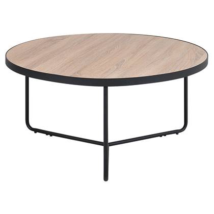 Beliani - MELODY - Salontafel - Lichte houtkleur - MDF Bruin