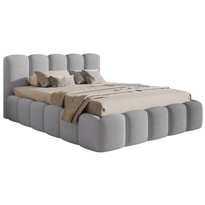 NADUVI Collection Bedframe Chloe bouclé met opbergvak