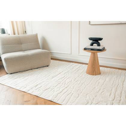 Interieur05 Vloerkleed Bjorn creme|wit - 140 x 200 cm - (S)