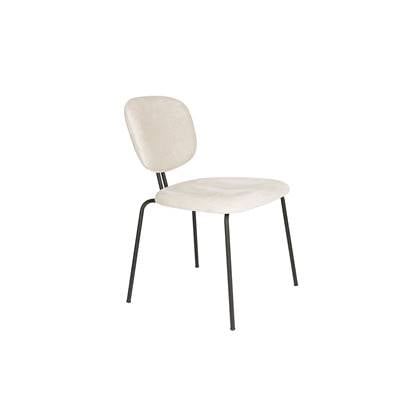 Housecraft Living Bouton Eetkamerstoelen Off White - Set van 2 Beige