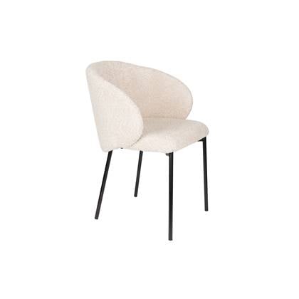 Housecraft Living Ayle Eetkamerstoelen Off White - Set van 2 Wit