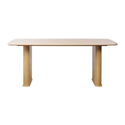 by fonQ Alon Eettafel 190 x 100 cm - Naturel Eiken Bruin