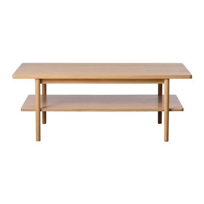by fonQ Hedda Salontafel 120 x 60 cm - Naturel Eiken Bruin
