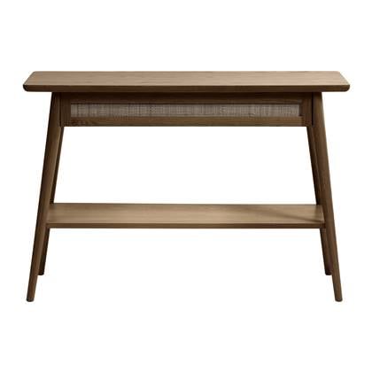 by fonQ Nomad Sidetable - Smoked Eiken Bruin