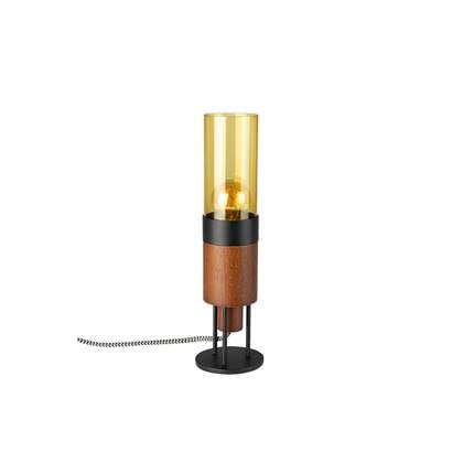 Dutchbone Momo Bureaulamp| Tafellamp Amber Geel
