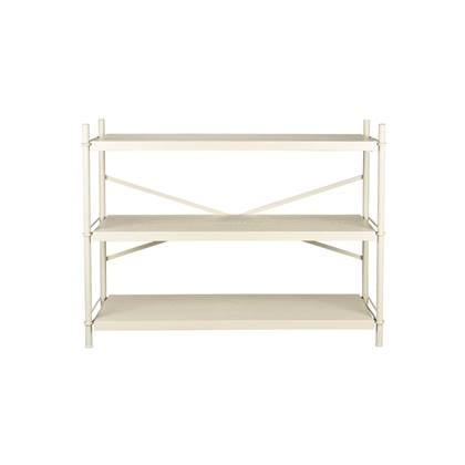 Dutchbone Iron Stellingkast Beige Laag