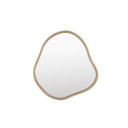 Housecraft Living Zem Spiegel Organisch 77 x 65 cm Beige