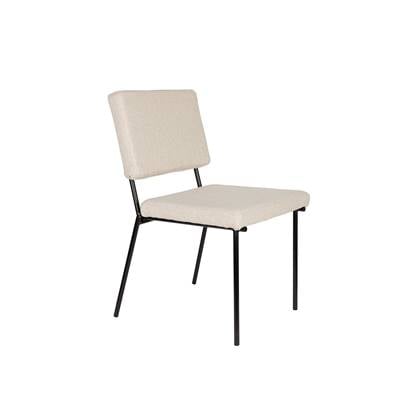 Zuiver Fellow Eetkamerstoelen Off-White - Set van 2 - Grijs