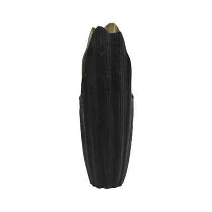 Light & Living Light&living Vaas deco 18x13x51 cm JUBILE mat Zwart