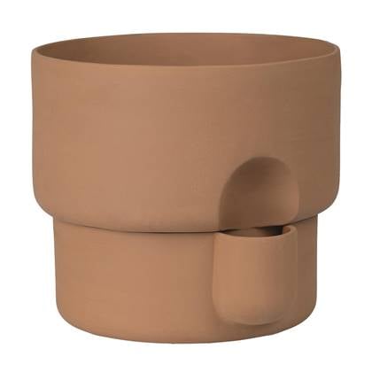 Northern Oasis plantenbak large Ø27.5 terracotta Beige