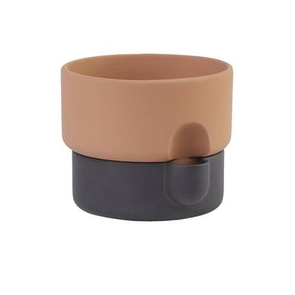 Northern Oasis plantenbak small Ø15 donkerbruin|terracotta Multicolor
