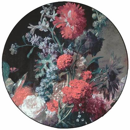 Vloerkleed Remy Rond ø120 cm Multicolor