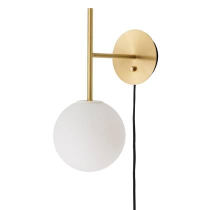 Audo Copenhagen TR Bulb Suspended wandlamp messing