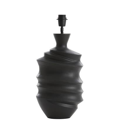 Light & Living Light&living Lampvoet 25x17x48 cm SHARON mat Zwart