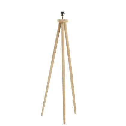 Light&living Vloerlamp driepoot 52x52x122 cm ILIAS hout mat naturel Bruin