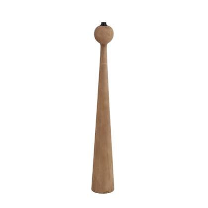 Light&living Vloerlamp Ø18x125 cm FESTINA hout mat naturel Bruin