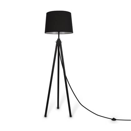 Maytoni  Vloerlamp Calvin - Zwart - Ø44