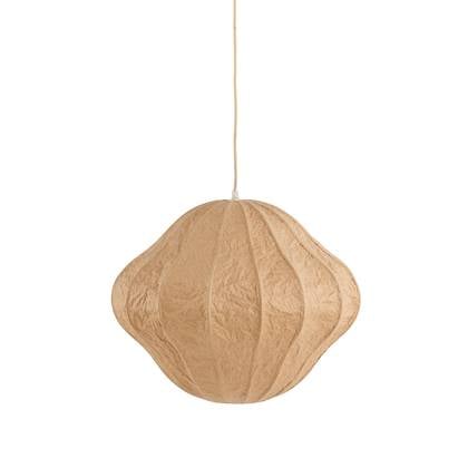 Light&living Hanglamp Ø50x40,5 cm SUKAU kraftpapier Bruin