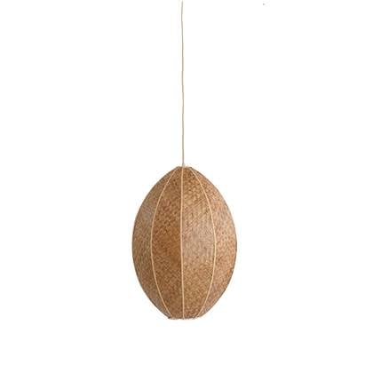 Light & Living Light&living Hanglamp Ø28,5x38 cm MILATOS webbing Bruin