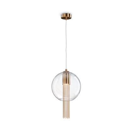 Maytoni - Hanglamp Flusso - Brons - Ø25 Bruin