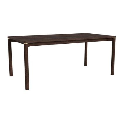 by fonQ Robine Eettafel 180 x 95 cm - Espresso Bruin