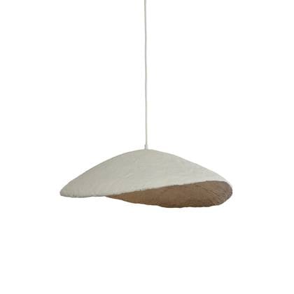 Light&living Hanglamp 71x53,5x23 cm LONIA crème+antiek brons Wit