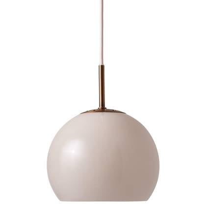 Frandsen Ball glass hanglamp Ø18 Sand Grey Beige