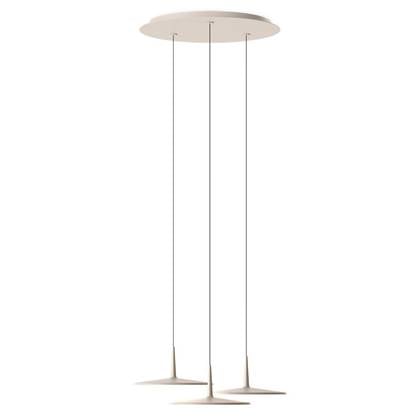 Vibia Skan 0280 cluster hanglamp LED Ø57 Beige M1