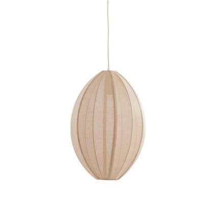 Light & Living Light&living Hanglamp Ø38x51 cm MILATOS jute naturel Bruin