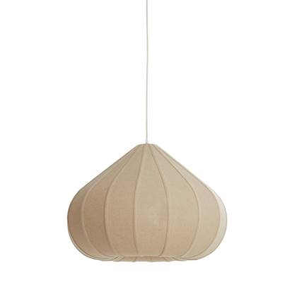 Light & Living Hanglamp Zubeda - Naturel - Ø60cm Bruin