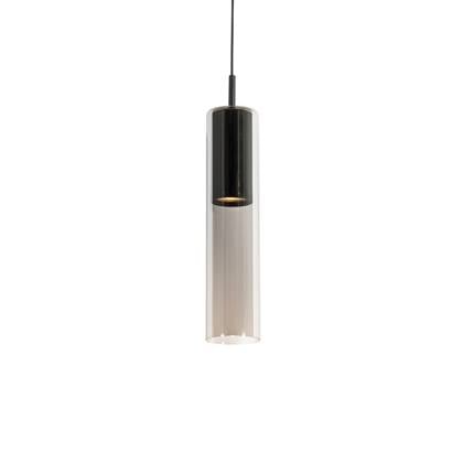 QAZQA Moderne hanglamp voor railsysteem 1-fase - Iconic Lloyd Zwart