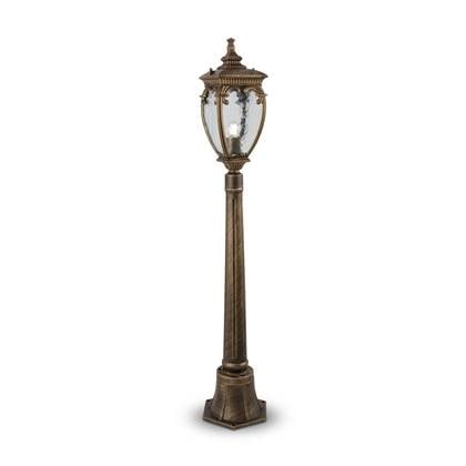 Maytoni Outdoor - Landschapsverlichting Fleur - Zwart met goud - Ø15