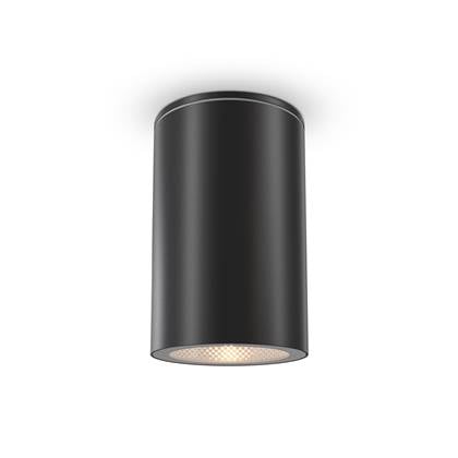 Maytoni Outdoor - Plafondlamp Roll - Zwart - Ø6,5