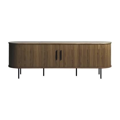by fonQ Alon Tv-meubel - B 180 cm - Smoked Eiken Bruin