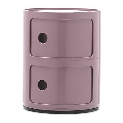 Kartell Componibili Kast - 2 Modules - Mauve