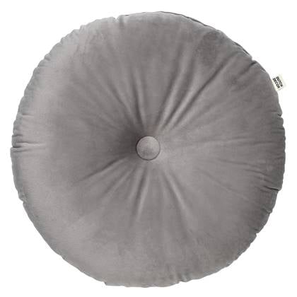 Dutch Decor sierkussen OLLY - Ø40 cm Micro Chip Grijs