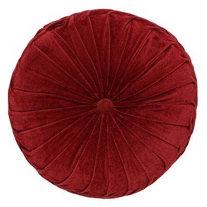 Dutch Decor sierkussen KAJA - Ø40 cm Merlot