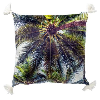 Dutch Decor sierkussen BARBADOS - 45x45 cm Snow White Wit