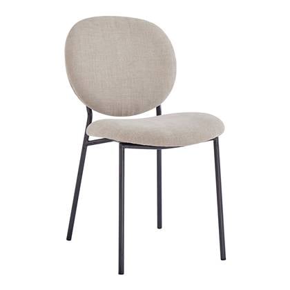 By fonQ Loop Eetkamerstoel Chenille - Beige