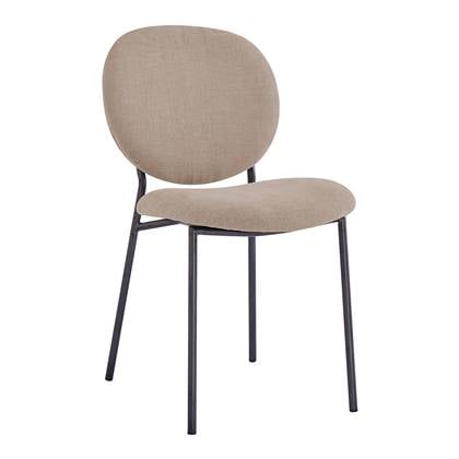 By fonQ Loop Eetkamerstoel Chenille - Taupe