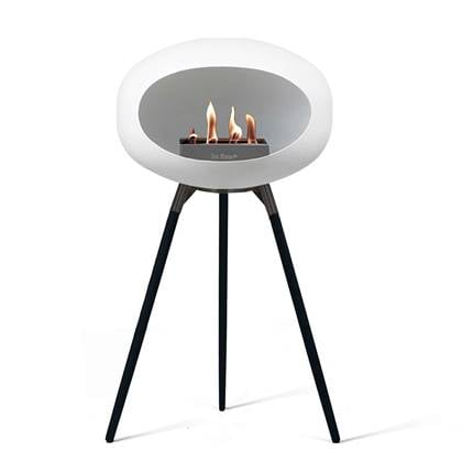 Le Feu Ground Wood High 79cm Wit/Zwart/Zwart