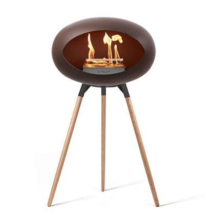 Le Feu Ground Wood High 79cm Bruin/Zwart/Lichtbruin Oak