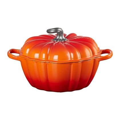 Le Creuset Signature Pompoen Braad/Stoofpan Ø 24 cm - Oranjerood